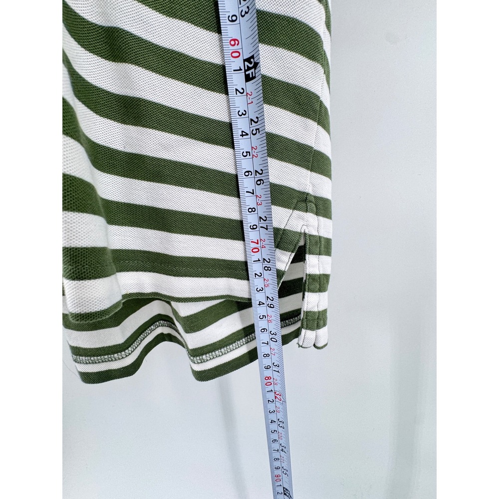 Fairway Greene Pinehurst 1895 Polo Shirt Mens Large Green Striped Golf - Picture 10 of 10